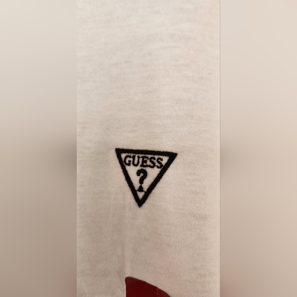 guess los angeles t-shirt White Small Printed Logo, Size XL - Picture 5 of 7